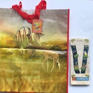Pin starter set & tote from chessington zoo in the UK